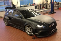 
Audi RS3 Supercar fr ALL-INKL.COM RACING<br/>- Karosseriearbeiten<br/>- Sicherheitszelle<br/>- l- und Wasserleitungen aus Aluminium